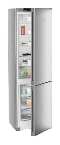 Холодильник Liebherr CNsfd 5703 (Pure / Объем - 360 л / Высота - 201,5см / A++ / Серебристый / No Frost / EasyFresh / DuoCooling)