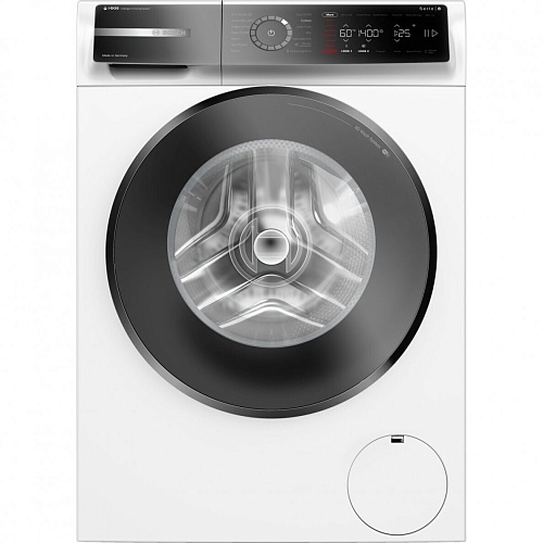 Стиральная машина Bosch WGB254A0SN (Serie8 / 59-64,8см / 10кг / 1600об / пар / i-DOS / SpeedPerfect / ActiveWater Plus / Home Connect / A+++)