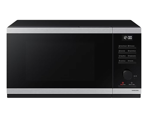 Микроволновая печь Samsung MS23DG4504ATE2 (23 л, 800 Вт, переключатели поворотный механизм, кнопки, дисплей, черный/нерж.сталь)