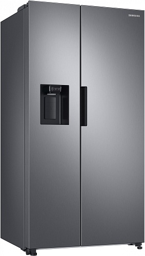 Холодильник Side by Side Samsung RS67A8810S9 (Объем - 634 л / Высота - 178см / Нерж. сталь / Total NoFrost/ Twin Cooling Plus / SpaceMax / диспенсер)