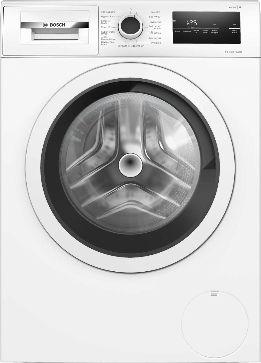 Стиральная машина Bosch WAN2415GPL (Serie4 / 55см / 8кг / 1200об / пар / SpeedPerfect / ActiveWater Plus / EcoSilence Drive / A+++)