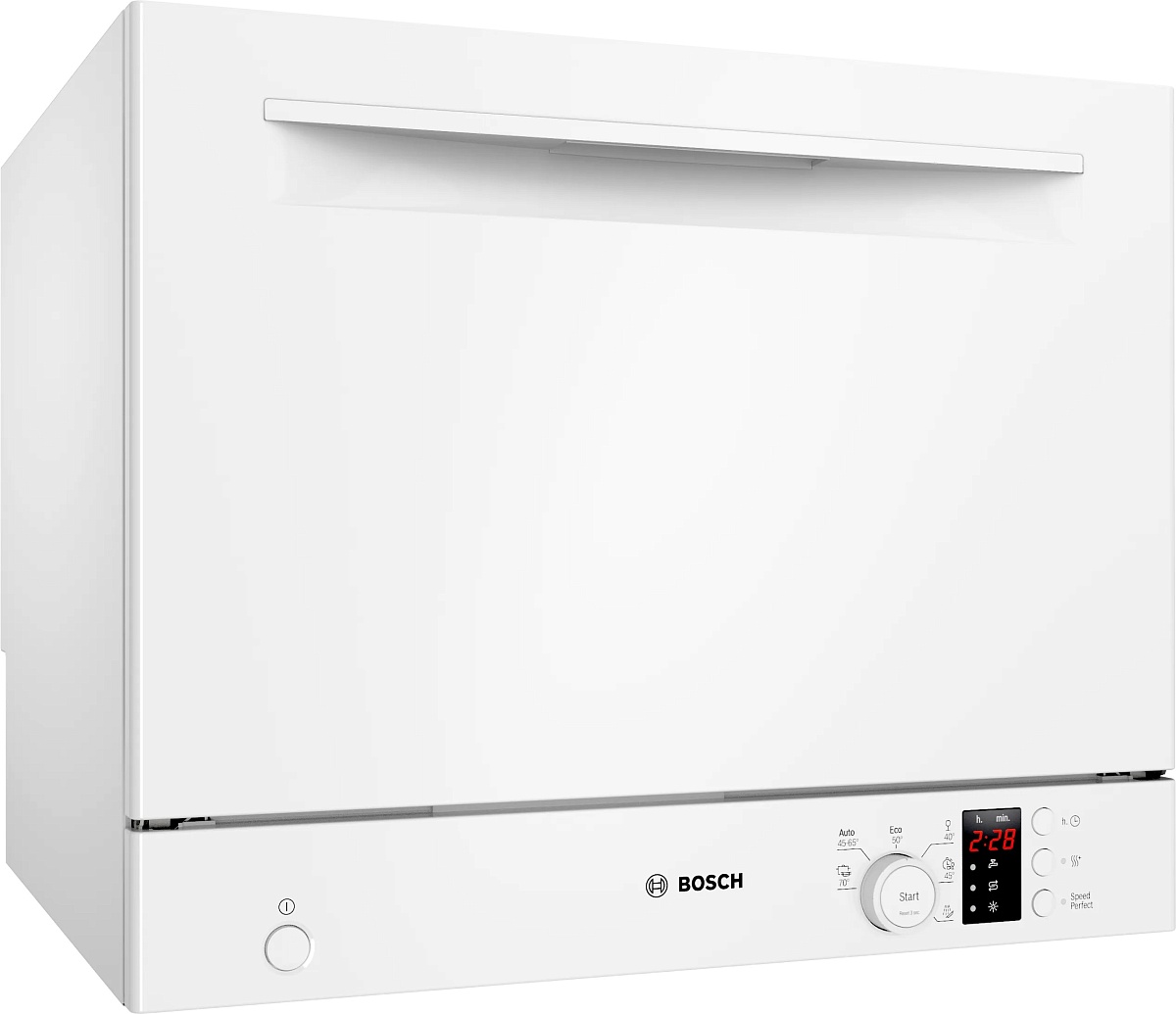 Машина посудомоечная отдельностоящая компактная Bosch SKS2ITW00E (Serie2 / 6 комплектов / AquaStop / Белая)