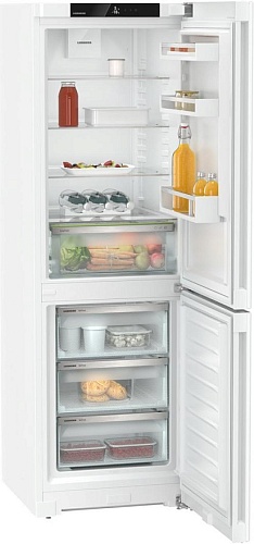 Холодильник Liebherr CNd 5203-20 (Pure / Объем - 319 л / Высота - 185,5см / A++ / Белый / No Frost / EasyFresh / DuoCooling)
