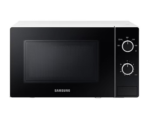 Микроволновая печь Samsung MS20A3010AH/BA (20 л, 700 Вт, переключатели поворотный механизм, белый)