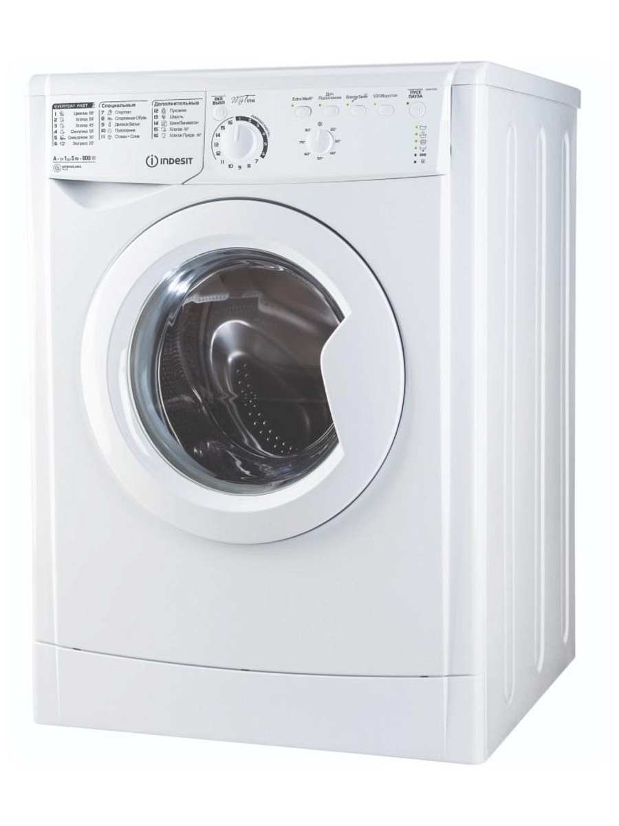 Стиральная машина Indesit EWSB 5085 CIS (42 см / 5кг / 800об / Extra Wash / A)