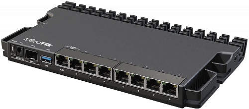 Маршрутизатор Mikrotik RB5009UG+S+IN Проводной 9-портовый гигабитный роутер с поддержкой PoE,SFP+