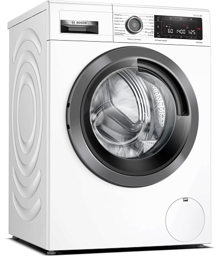 Стиральная машина Bosch WAV28MHASN (Serie8 / 59см / 9кг / 1400об / SpeedPerfect / EcoSilence Drive / 4D Wash / AntiStain / AllergyPlus / Wi-Fi / A+++)