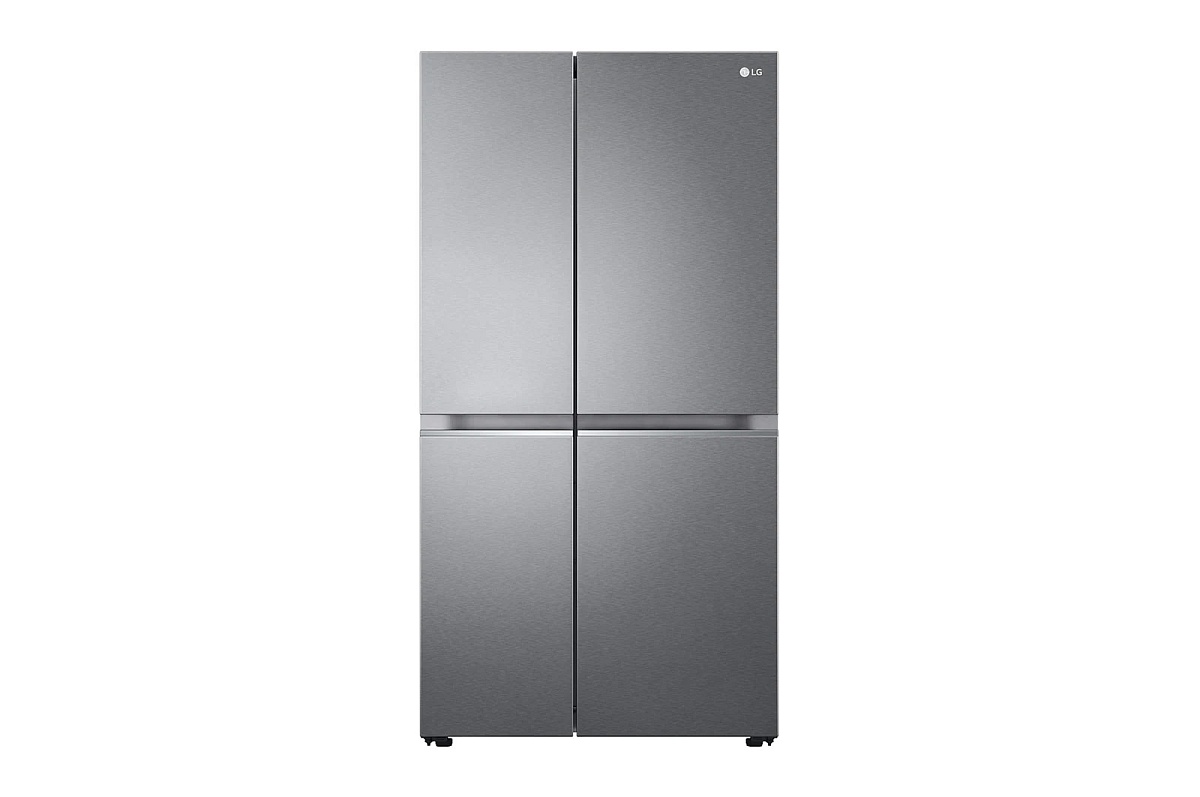 Холодильник Side by Side LG GSBV70DSTM (Объем - 655 л / Высота - 179см / A+ / Серебристый / No Frost / LINEARCooling™ / DoorCooling+™)