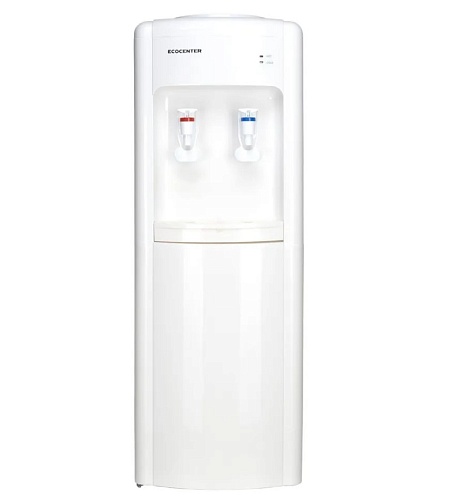 Кулер напольный ECOCENTER G-F81E с шкафчиком, белый
