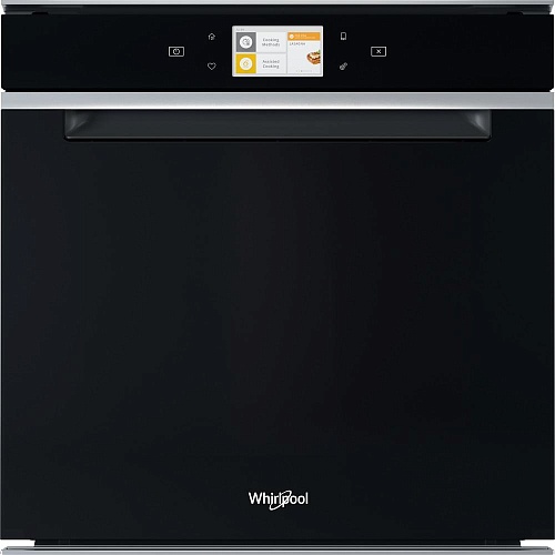 Духовой шкаф с добавлением пара Whirlpool W11I OP1 4S2 H (73 л / до 270 °C / Чёрный, стекло / SmartClean / Гриль / Метал. напр. / SoftClosing / A+)-0