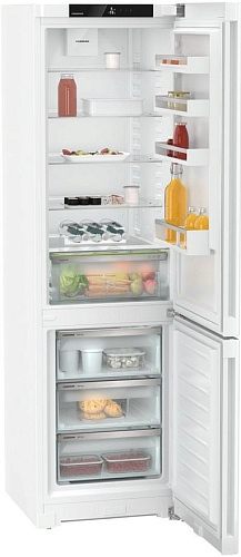 Холодильник Liebherr CNd 5703 (Pure / Объем - 360 л / Высота - 201,5см / A++ / Белый / No Frost / EasyFresh / DuoCooling)