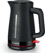 Чайник Bosch TWK3M123 (2400Вт / 1,7л / пластик / чёрный)