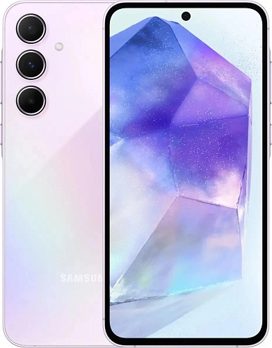 Смартфон Samsung Galaxy A55 5G 8/128 ГБ (SM-A556E), фиолетовый