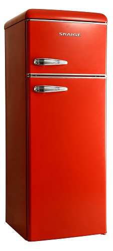 Холодильник Snaige FR24SM-PRR50E3 (Retro / Объем - 220 л / Высота - 147,5 см / Ширина - 56 см / A++ / Красный RAL3001 / Low Frost)