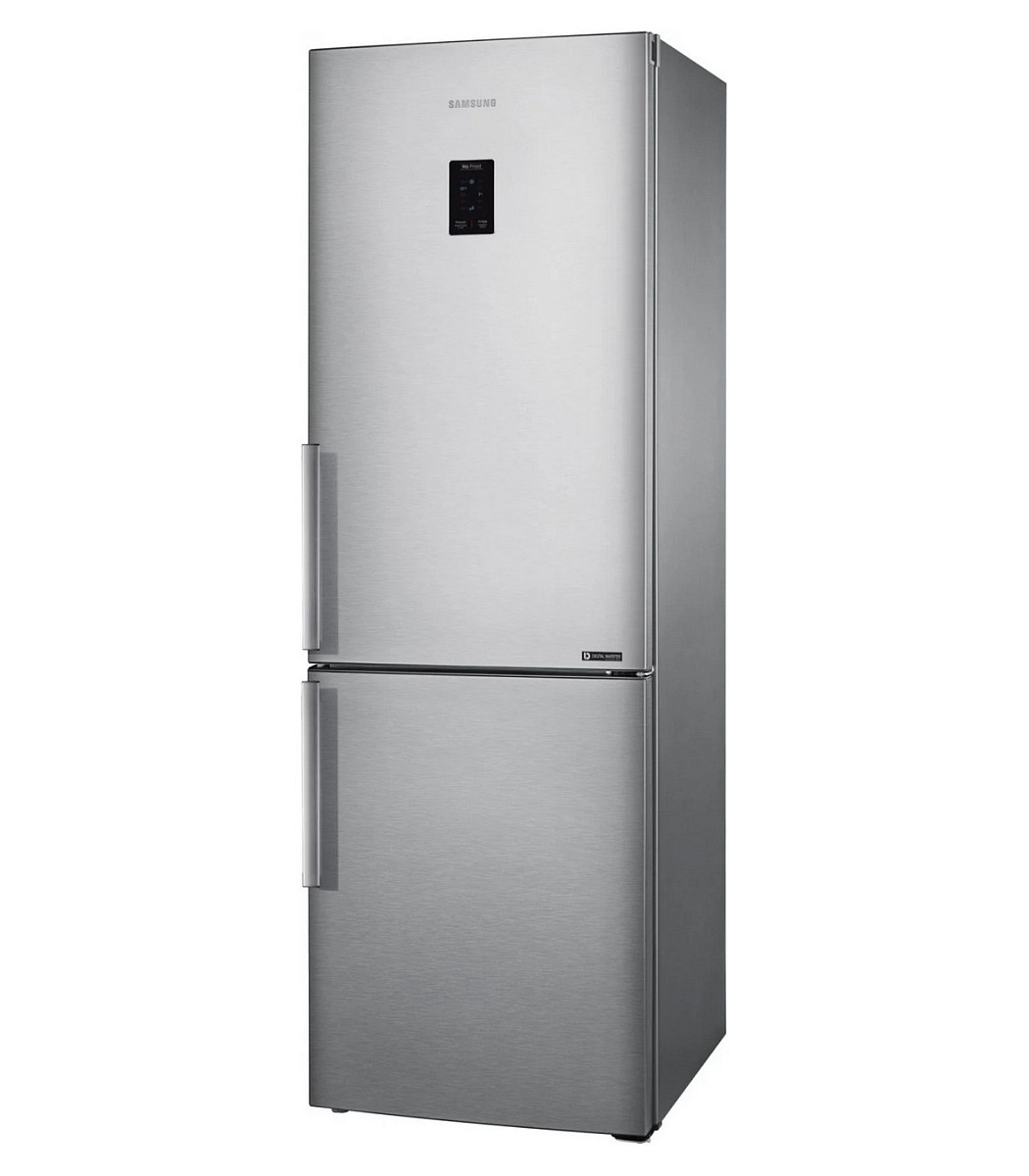 Холодильник Samsung RB33J3315SA/EF (Объем - 339 л / Высота - 185 см / Нерж. сталь / Multi-Flow / NoFrost / Digital Inverter)