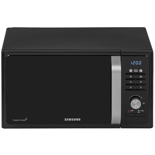 Микроволновая печь Samsung MS23F301TAK (23 л, 800 Вт, переключатели поворотный механизм, кнопки, дисплей, черный)
