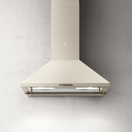 Вытяжка каминная Elica Tamaya Rail CRBR/A/60 (750 м³/ч / 146 Вт / LED освещение 2 x 3 Вт / ширина - 60 см / Кремовый)-0
