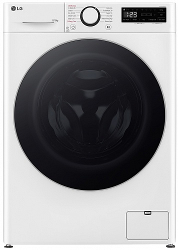 Стирально-сушильная машина LG F2DR508S1W (47.5см / 8кг / 5кг / 1200об / пар / добавление белья / AI DD / TurboWash™360 / Inverter Direct Drive / A+++)