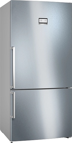 Холодильник Bosch KGN86AIDR (Serie6 / Объем - 631 л / Высота - 186 см / Ширина - 86 см / A+/ Нерж. сталь / AntiFingerprint / NoFrost)