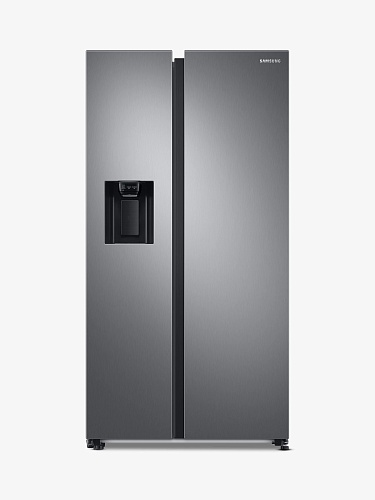 Холодильник Side by Side Samsung RS68A8830S9 (Объем - 634 л / Высота - 178см / Матовая нерж. сталь /NoFrost/ Twin Cooling Plus / SpaceMax / диспенсер)
