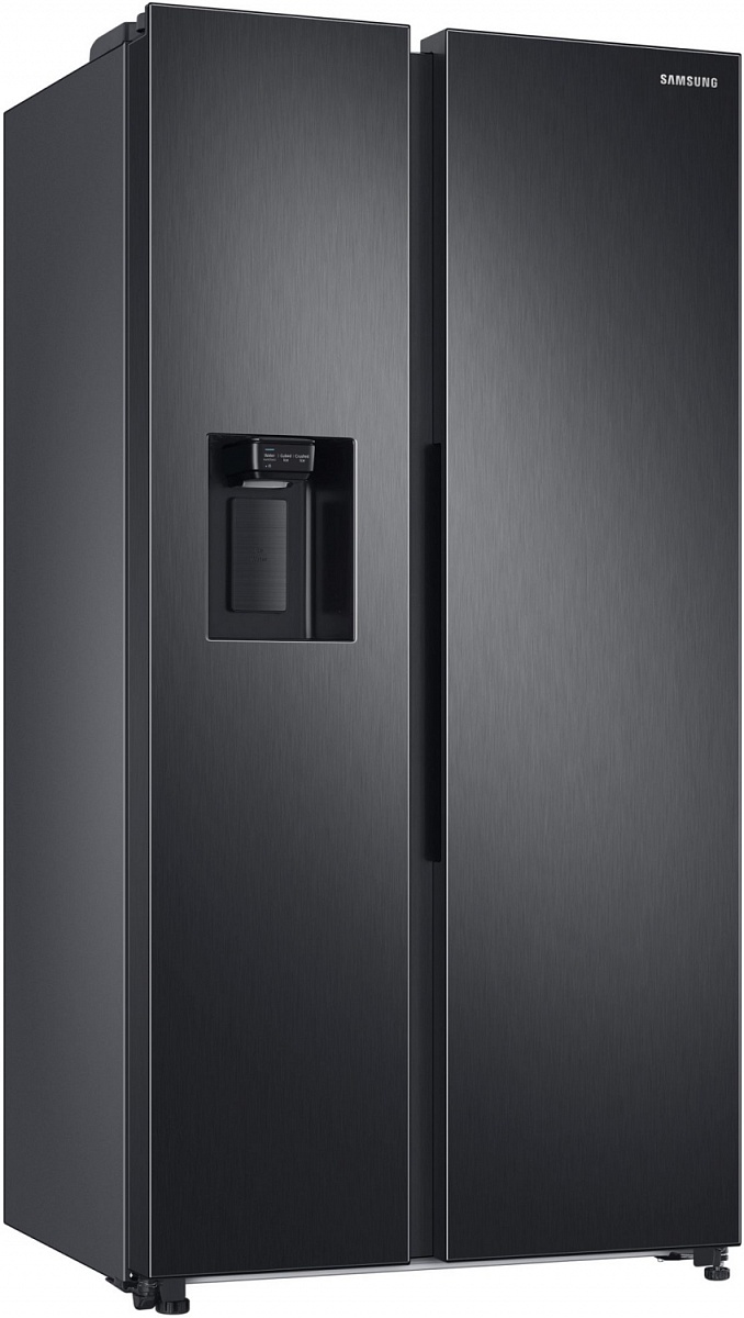 Холодильник Side by Side Samsung RS68A8540B1 (Объем - 634 л / Высота - 178см / Чёрный / Total NoFrost/ Twin Cooling Plus / SpaceMax / диспенсер)