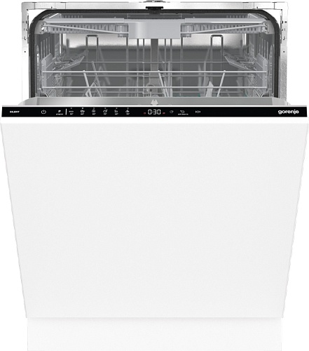 Машина посудомоечная встраиваемая 60 см Gorenje GV643E90 (Essential / 16 комплектов / 3 полки / расход воды - 11 л / А++)