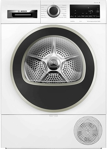 Сушильная машина с тепловым насосом Bosch WQG233DEPL (Serie6 / 61,3см / 8кг / AutoDry / SensitiveDrying / AntiVibration Design / А+++)-0