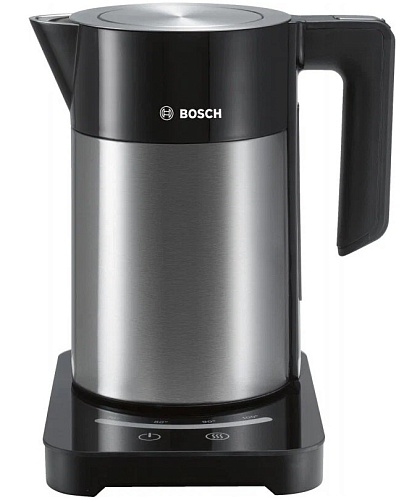 DSP Чайник Bosch TWK7203 (2200Вт / 1,7л / металл / черный / контроль температуры)