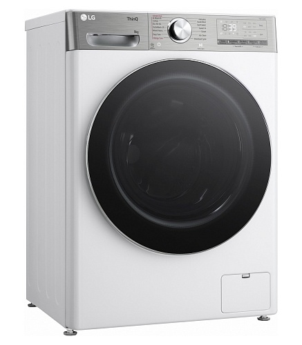 Стиральная машина LG F2WR909P3W (47.5см / 9кг / 1200об / пар / добавление белья / AI DD ™ / TurboWash™ 360˚ / Wi-Fi / Inverter Direct Drive / A+++)