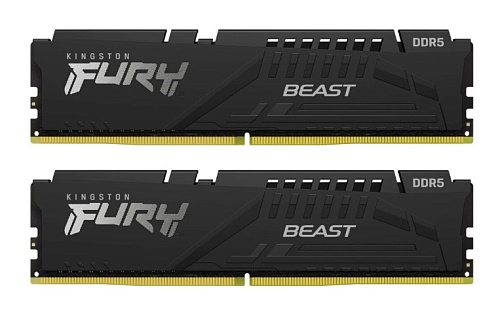 Память DDR5 64GB (2x32GB KIT) 5200MHz Kingston Fury Beast 