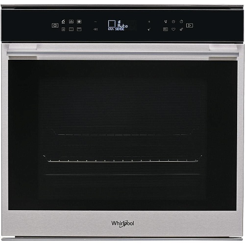 Духовой шкаф Whirlpool W7 OM4 4S1 P (73 л / до 250 °C / Нерж.сталь / Пиролиз / Гриль / Телескоп. напр. / SoftClose / A+)-0