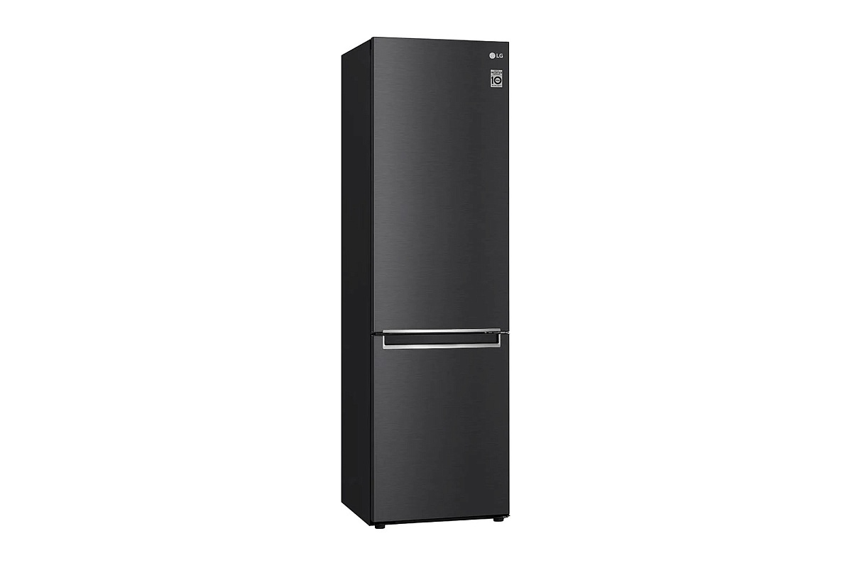 Холодильник LG GBB72MCVGN (Объем - 384 л / Высота - 203см / A+ / Чёрный / NoFrost / Smart Inverter™ / LG SmartThinQ™ / Wi-Fi)