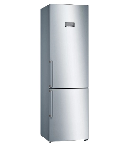 Холодильник Bosch KGN397LEQ (Serie4 / Объем - 368 л / Высота - 203см / A++ / Нерж. сталь / VitaFresh XXL / SuperCooling / NoFrost)