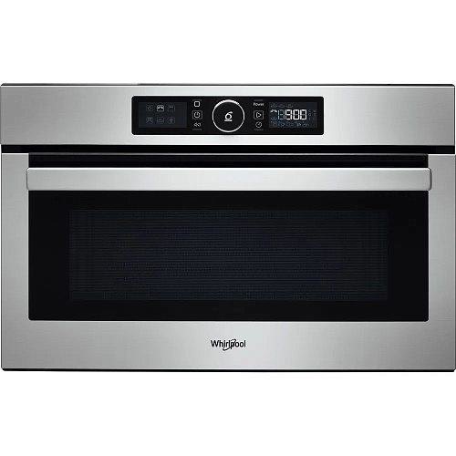 Микроволновая печь встраиваемая Whirlpool AMW 730/IX (Нерж. сталь / 31 литр / ширина - 59,5 см / 1000 Вт / Гриль 800 Вт / JetDefrost 3D)