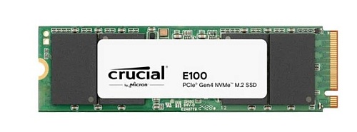 Жесткий диск SSD M.2 1TB Crucial E100 PCIe 4 x4 R5000/W4500Mb/s CT1000E100SSD8 80 TBW