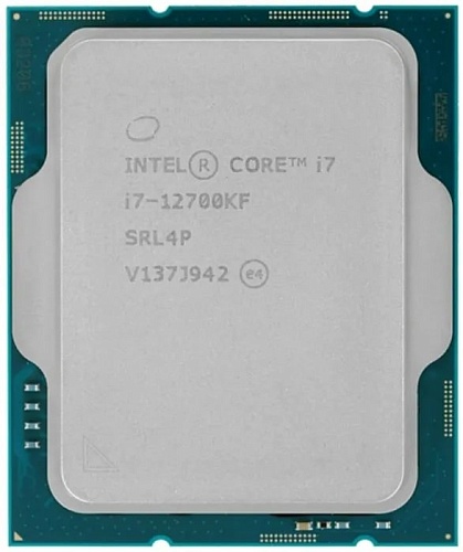 Процессор Intel Core i7-12700KF Tray без кулера Alder Lake 3,6(5.0) ГГц /12core/ без видеоядра/ 25Мб /190Вт s.1700 CM8071504553829