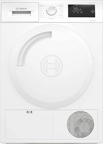 Сушильная машина с тепловым насосом Bosch WTH830L5SN (Serie4 / 62,5см / 7кг / AutoDry / SoftDry / AntiVibration / A+)-0