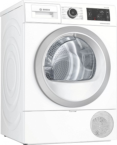 Сушильная машина с тепловым насосом Bosch WTU8769SSN (Serie6 / 61,3см / 9 кг / DirectSelect  / AutoDry / AntiVibration Design / А++)