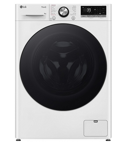 Стиральная машина LG F2WR709S2W (47.5см / 9кг / 1200об / пар / добавление белья / AI DD ™ / TurboWash™ 360˚ / Wi-Fi / Inverter Direct Drive / A+++)
