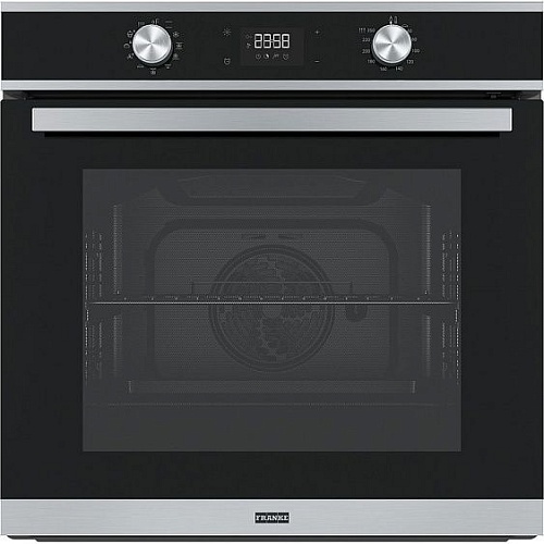 Духовой шкаф Franke FSM 97 P XS (71 л / до 250°C / нерж. сталь / Боковые напр. / Пиролиз / телескоп. напр. (x1) / SoftClose / Cool door / A+)
