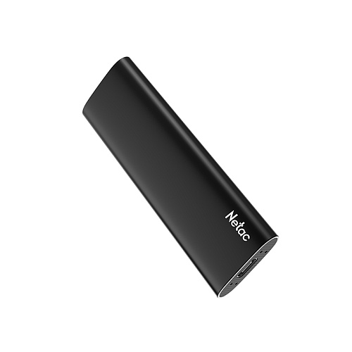 Жесткий диск SSD ext 2000Gb Netac Z SLIM Black USB 3.2 Type-C R520/W480 Mb/s NT01ZSLIM-002T-32BK