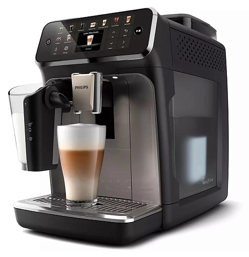 Кофемашина Philips EP5549/70 LatteGo (кофе зерновой, молотый/ 1500 Вт/ 1.8 л/ автоматический капучинатор/ 20 напитков)