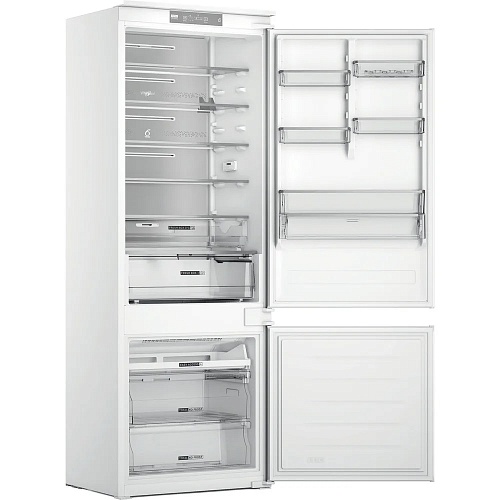 Холодильник встраиваемый Whirlpool WH SP70 T122 (Объем - 394 л / Высота - 193.5см / Ширина  - 69см / Слайдерное крепление фасадов /A++ /Total NoFrost)