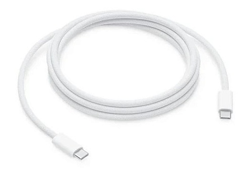 Кабель Apple Charge Cable 240W USB-C - USB-C, 2 метра, белый (MU2G3FE/A)