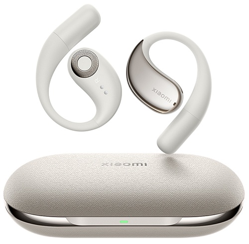 Беспроводные TWS наушники Xiaomi OpenWear Stereo, бежевые (BHR8473GL)