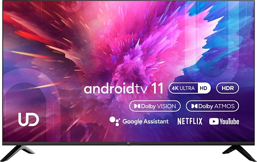 Телевизор UD 43U6210 4K UHD Android SMART TV, черный