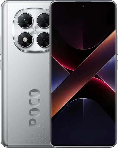 Смартфон POCO X7 5G 8/256 ГБ, серебристый