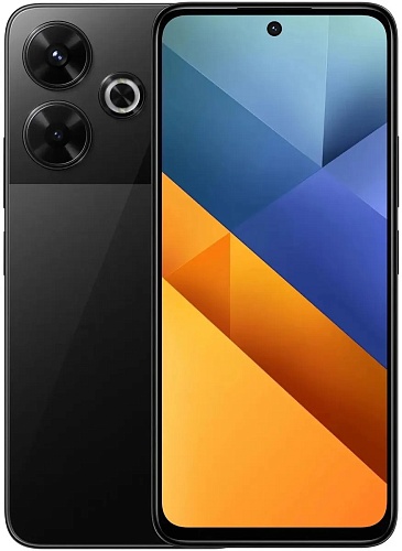 Смартфон POCO M6 6/128 ГБ, черный