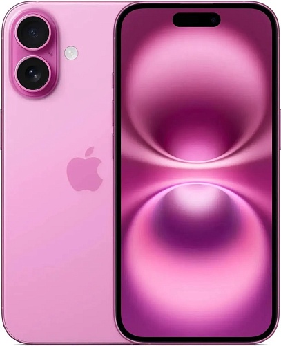 Смартфон Apple iPhone 16 256 ГБ, розовый