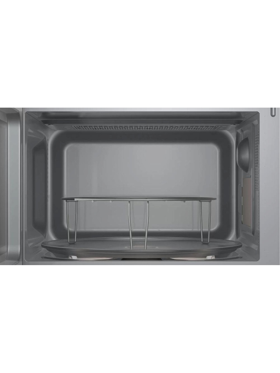 Микроволновая печь BOSCH FEL023MS2 (20 л, 800 Вт, переключатели поворотный механизм, сенсор, гриль, дисплей, черный)-1